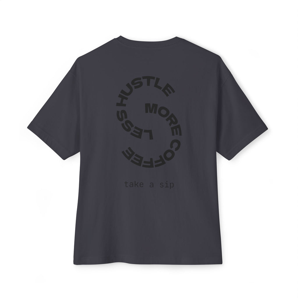 Coffee Lover Tee - Unisex Oversized Boxy Tee