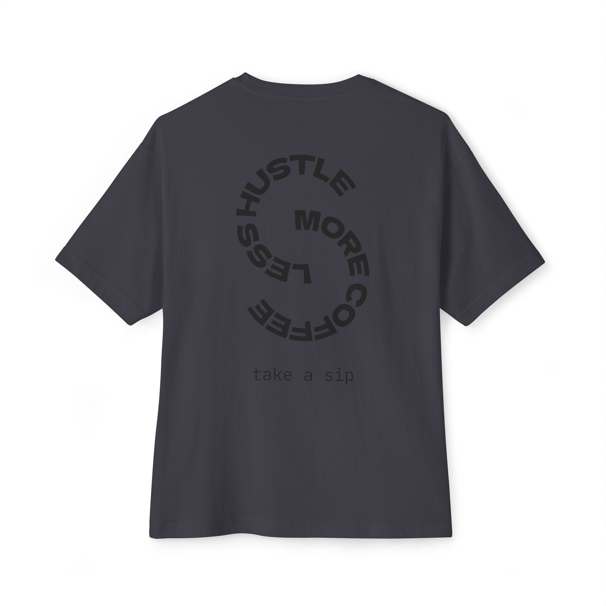 Coffee Lover Tee - Unisex Oversized Boxy Tee
