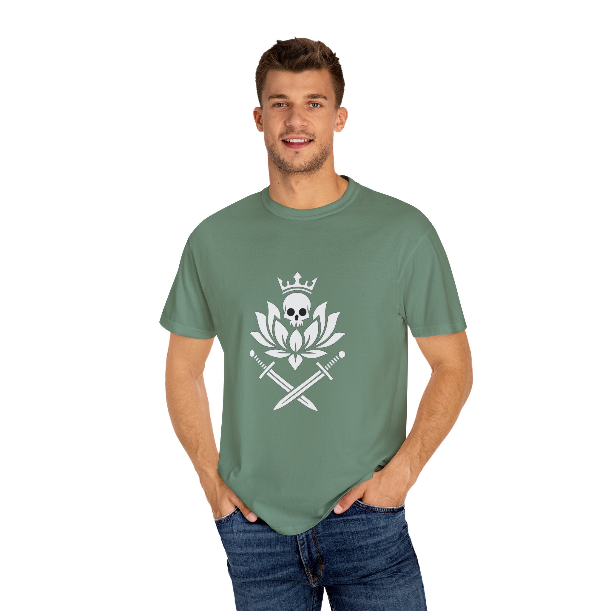 Unisex Garment-Dyed T-Shirt – Edgy Skull & Floral Design, Casual Wear, Gift for Creatives, Statement Tee, Trendy Everyday Style, [...]