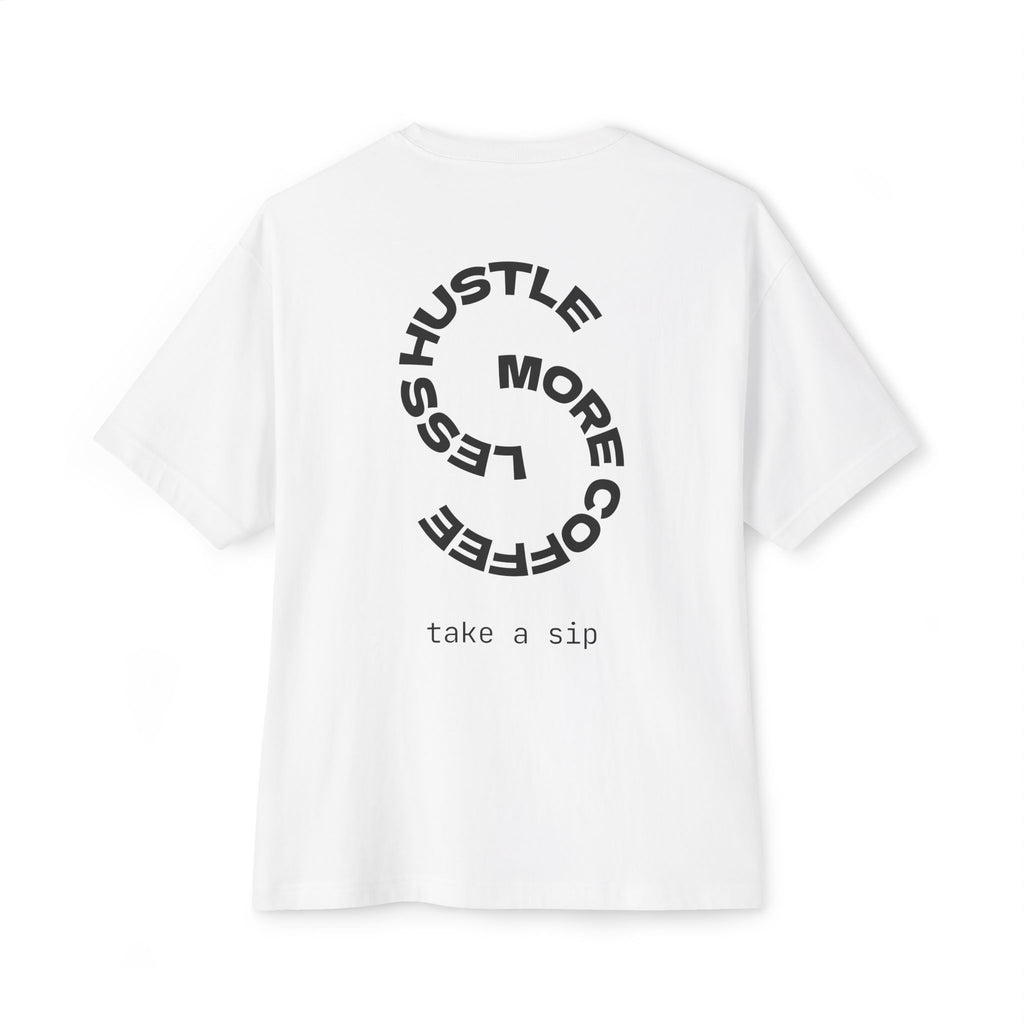 Coffee Lover Tee - Unisex Oversized Boxy Tee