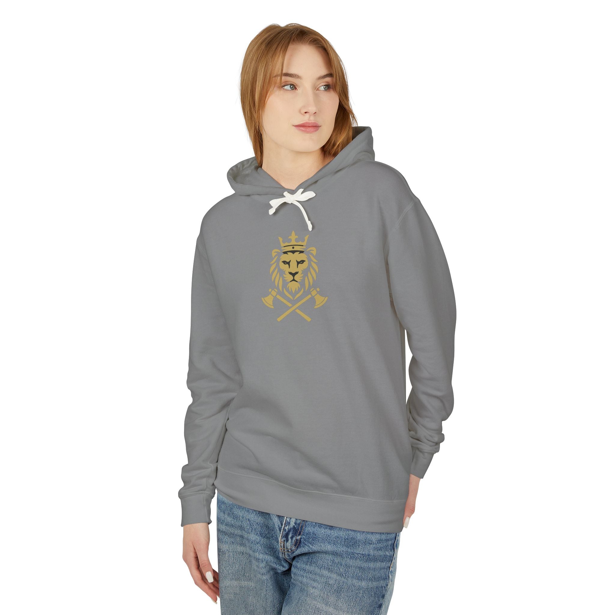 Lightweight Hooded Sweatshirt - Rise and Shine and Smile More Quote