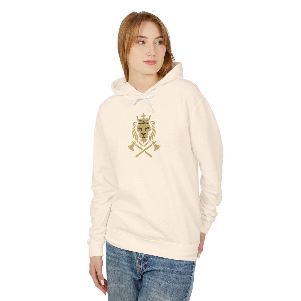 Lightweight Hooded Sweatshirt - Rise and Shine and Smile More Quote