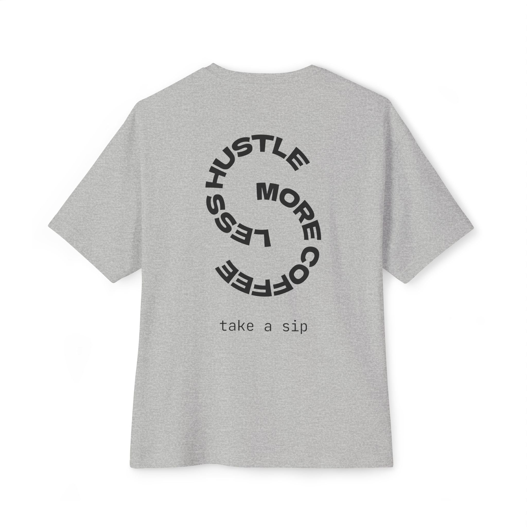 Coffee Lover Tee - Unisex Oversized Boxy Tee