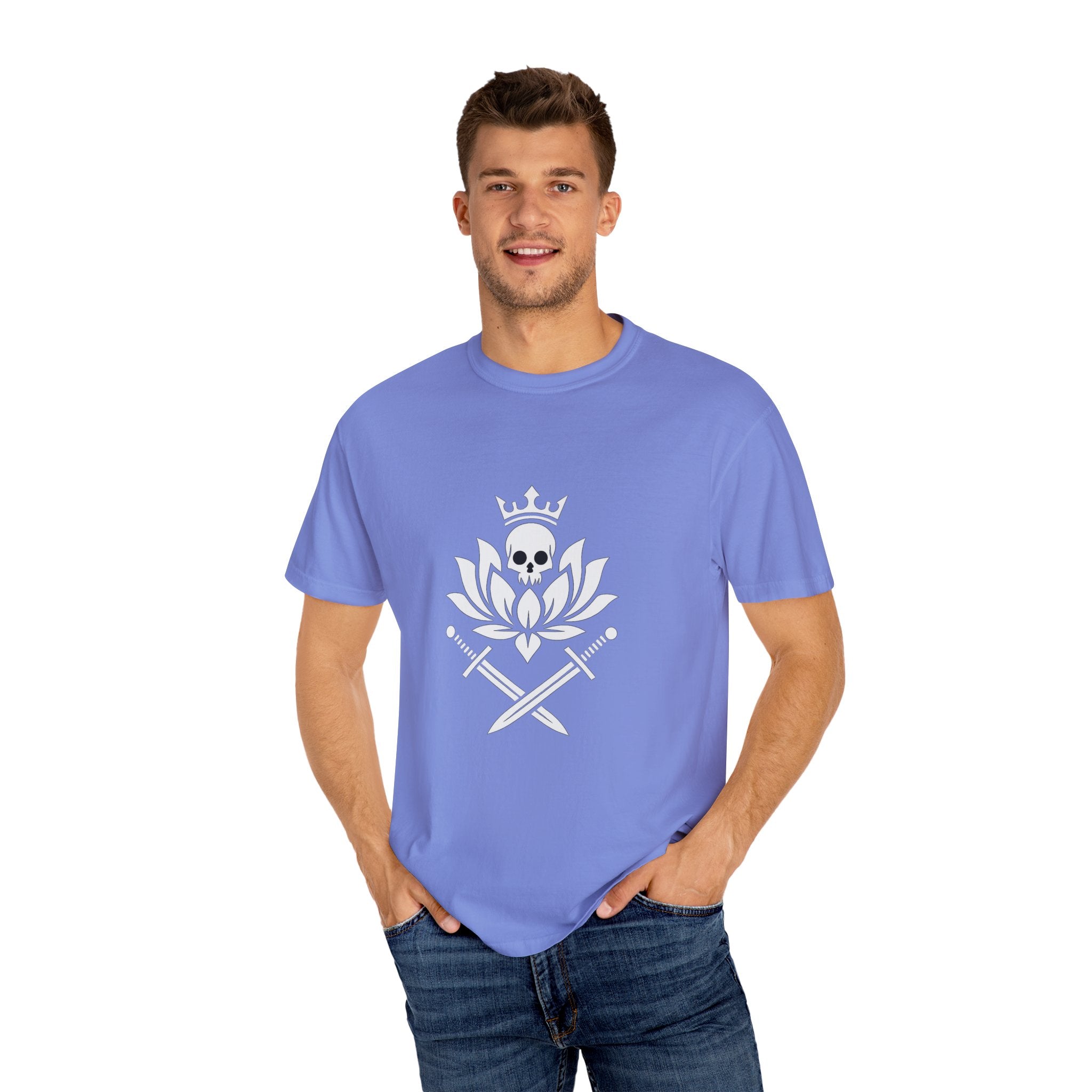 Unisex Garment-Dyed T-Shirt – Edgy Skull & Floral Design, Casual Wear, Gift for Creatives, Statement Tee, Trendy Everyday Style, [...]
