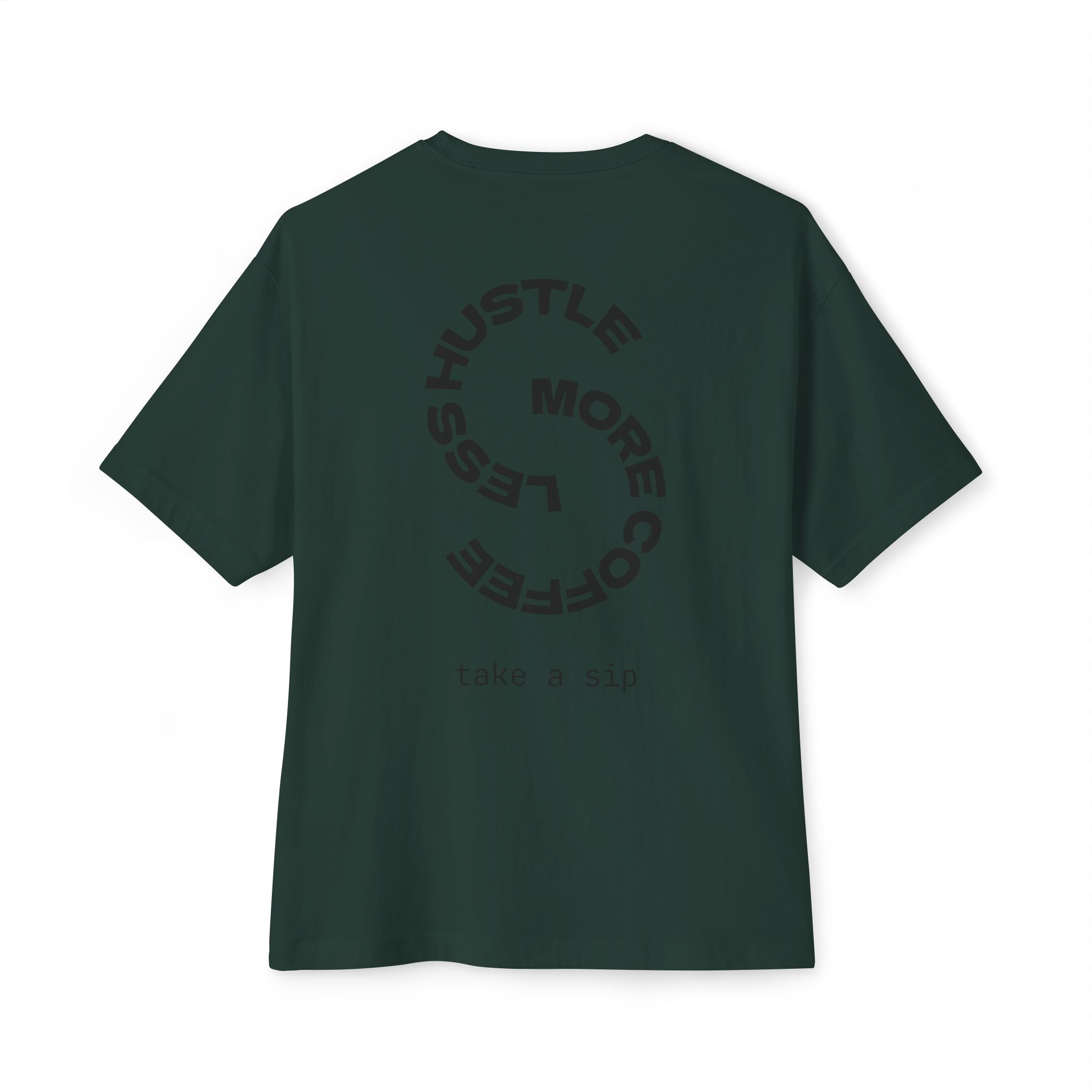 Coffee Lover Tee - Unisex Oversized Boxy Tee