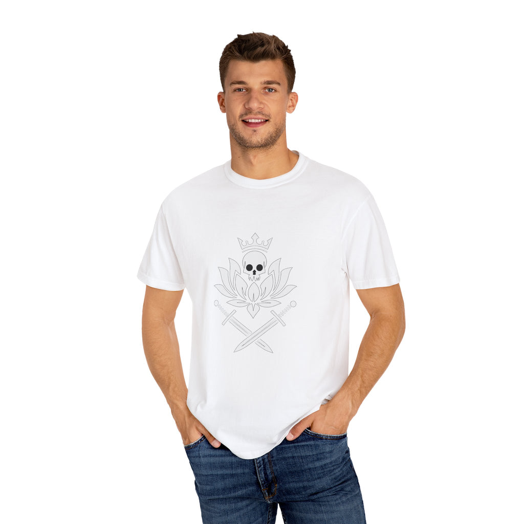 Unisex Garment-Dyed T-Shirt – Edgy Skull & Floral Design, Casual Wear, Gift for Creatives, Statement Tee, Trendy Everyday Style, [...]