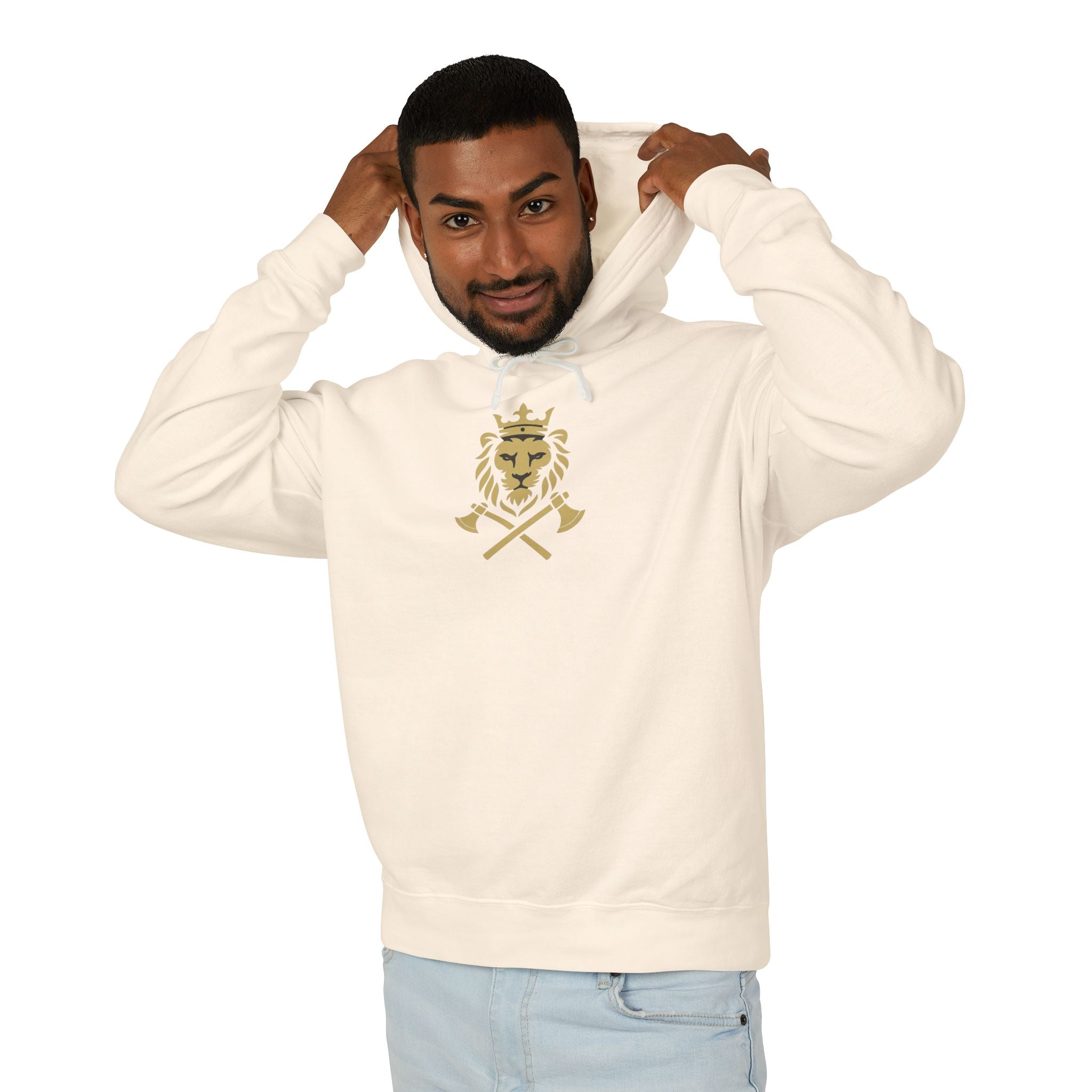 Lightweight Hooded Sweatshirt - Rise and Shine and Smile More Quote